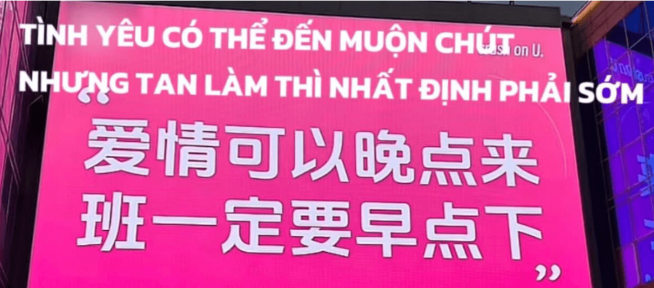 爱情可以晚点来,班一定要早点下