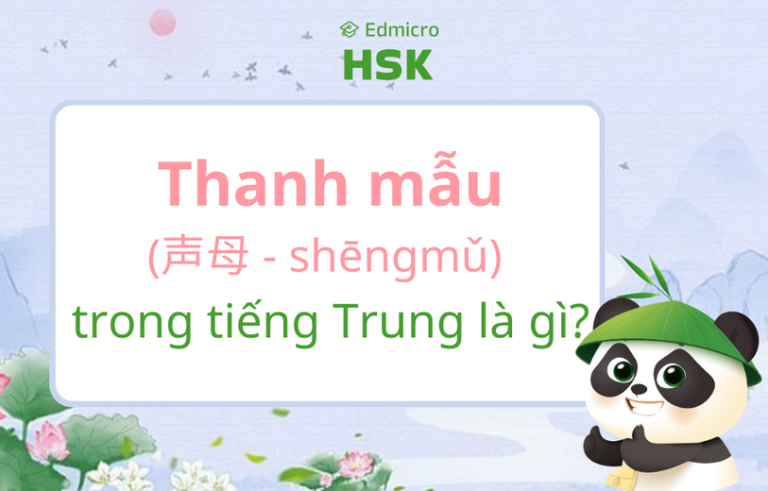 Thanh Mẫu Tiếng Trung - Cách Phát Âm Chuẩn Cho Người Mới