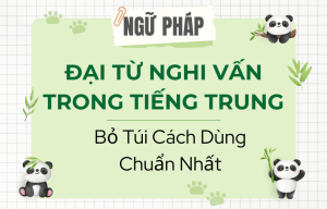 Đại từ nghi vấn trong tiếng Trung
