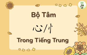 Bộ Tâm trong tiếng Trung là gì?